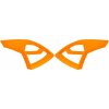 Čelné kryty vrchná ventilácia pre prilby Cross Pro II, CASSIDA (oranžová)