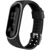 Xiaomi Mi Band 3/4 náhradný náramok - Textúrovaný Farba: Šedá, Variant: Armory MBSCZ-TXT013