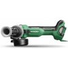 HIKOKI 18 V bezuhlíková akumulátorová uhlová brúska 125 mm s posuvným spínačom G1813DAW2Z