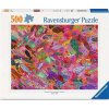 RAVENSBURGER Puzzle Fuchsiové rybky 500 dílků