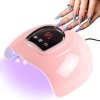 Verk Lampa na nehty 18 vedla uv 54w usb hybridy gely silné nehty umělecké hybridy