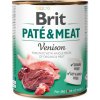 Brit Paté & Meat Venison 800g konzerva pre psov