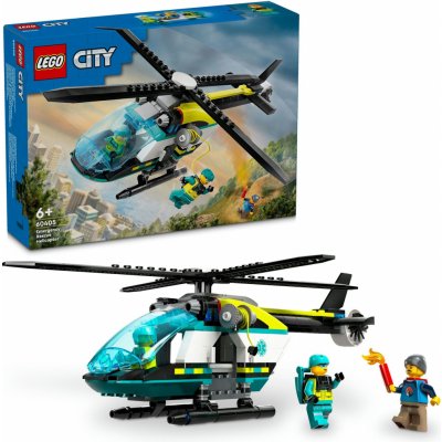 LEGO stavebnica LEGO® City 60405 Záchranárska helikoptéra (5702017567488)