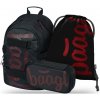 Baagl SET 3 Skate Red: batoh, peračník, sáčok