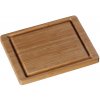 WMF Doska na krájanie 26 x 20 cm, hnedá, bambus