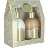 Vivian Gray Romance Sweet Vanilla tekuté mydlo 250 ml + mlieko na ruky 250 ml darčeková sada