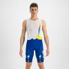 Letné pánske cyklistické kraťasy s trakmi Sportful TotalEnergies BODYFIT PRO CLASSIC modré S