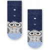 Dojčenské ponožky Sovička jeansová
