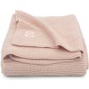 Jollein deka do kočíka, autosedačky a kolísky, tkaná, BASIC KNIT Pale P