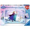RAVENSBURGER Puzzle Ľadové kráľovstvo: Sestry navždy 2x24 dielikov