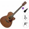Ibanez PC12MHCE-OPN Standard SET Open Pore Natural Elektroakustická gitara Jumbo
