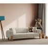 Atelier Del Sofa Lyke 3-miestna – Krémová