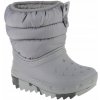 CROCS CLASSIC NEO PUFF BOOT TODDLER (23/24) Chlapčenské Snehule Sivé