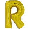 Amscan Fóliový balonek písmeno R 86 cm zlatý