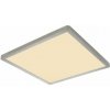 GLOBO 41563-18N SAPANA stropné svietidlo LED 18W/1600lm 3000K IP44 matný nikel, biela