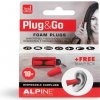 Alpine Plug&Go Penové štuple do uší
