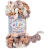 Pletacia priadza Alize Puffy Color 9m, 100 gr. 5926