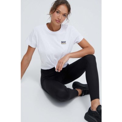 Dkny Bavlnené tričko dámsky DP3T9660 biela