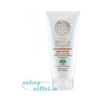 Natura Siberica husté sibírskej biele telové maslo 200 ml