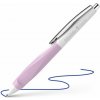Pero guľôčkové Schneider Haptify white-lilac - modrá náplň