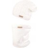 Little Angel Set pletená čiapka a nákrčník Outlast ® Natur Veľ. 5 (49 - 53 cm)