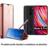 Otváracie Púzdro Luxria Clear View pre Xiaomi - Ružové Pre Xiaomi: Redmi Note 8 Pro