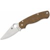 Spyderco C81MPCW2 Para Military 2 Brown Micarta vreckový nôž 8,8 cm, hnedá, Micarta