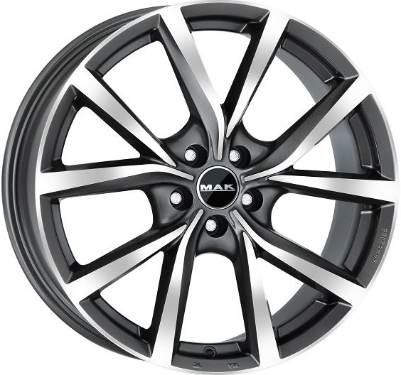 MAK POLARIS 7,5x17 5x114,3 ET40 gunmetal mirror