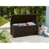 Keter Rockwood 570 l 155 x 72,4 x 64,4 cm hnedý