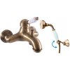 LABE - Vaňový set s batériou, Stará mosadz (Bronz) L554.5/2SM, RAV Slezák