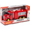 Polesie 86518 'Profi' hasičské auto s pohonom svetlom a zvukom v krabici