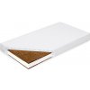 Matrac do kolísky New Baby STANDARD 80x40x8 cm kokos-molitan-kokos biela