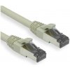 OXnet PKOX-SF6-150-GR patch, Cat6, S/FTP (PiMF) - 15m, šedý
