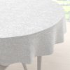 Biante Teflónový okrúhly obrus TF-032 Venezia biely Ø 50 cm