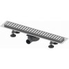 Žľab Tece Linus s roštom 80 cm, nerezová oceľ 15100089