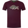 Korda Tričko Outline Tee Burgundy veľ.L