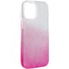 Ligotavý Kryt Forcell Shining transparentno-ružový – Apple iPhone 12 Mini