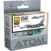 AMMO by MIG Jimenez ATOM USAF Grey Modern Jets Colors Set 4x20ml
