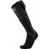 Vyhrievané ponožky THERM-IC PowerSock Heat Fusion Uni Black Čierna 45-47