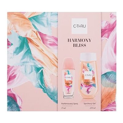 C-THRU Harmony Bliss : tělový sprej 75 ml + sprchový gel 250 ml pro ženy