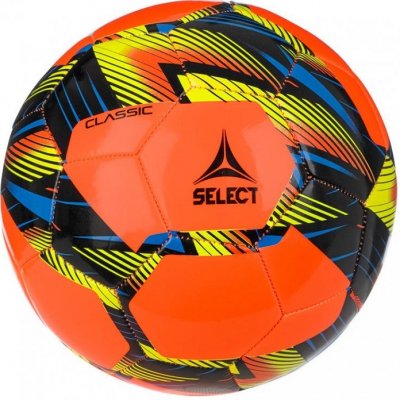Futbalová lopta SELECT FB Classic 4 - oranžovo-čierna