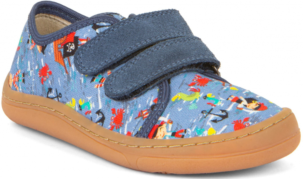 Froddo Barefoot tenisky textilné G1700379-14 denim