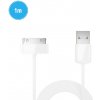 30-pin / USB kábel, 1 m, kompatibilný s Apple