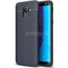 Leather Armor Navy Blue (tmavomodrý) - luxusný ochranný kryt (obal) na Samsung Galaxy J6 J600