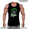 Pánske tielko RANGER® - motív Motorkári 09 L Zelená