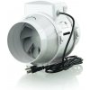 Ventilátor Vents TT100 - 187/145m3 s prepínačom rýchlosti + 2m kábel