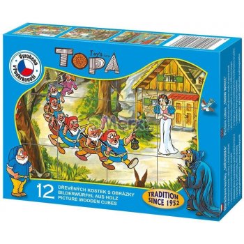 Topa kocky snehulienka 12 ks