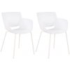 Sada 2 stoličiek Alpena, biela