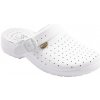 Santé Comfort Air perforované zdravotné šľapky z pravej kože