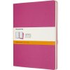 Sešity Moleskine Cahier 3 ks linkované růžové XL (Moleskine)